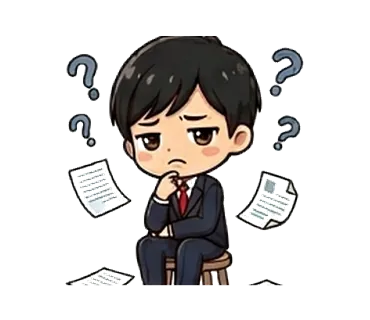 投資を誰にも言わずに続けていた当時を振り返るイラスト